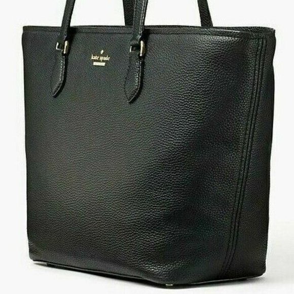 Kate Spade New York PXRU9419 Jackson Street Jana Black Tote Women's Handbag - Picture 3 of 5